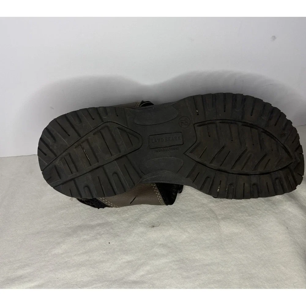 Land Shark Sport Sandals Men's Size‎ 12 Hook-and-Loop Adjustable Strap Open Toe